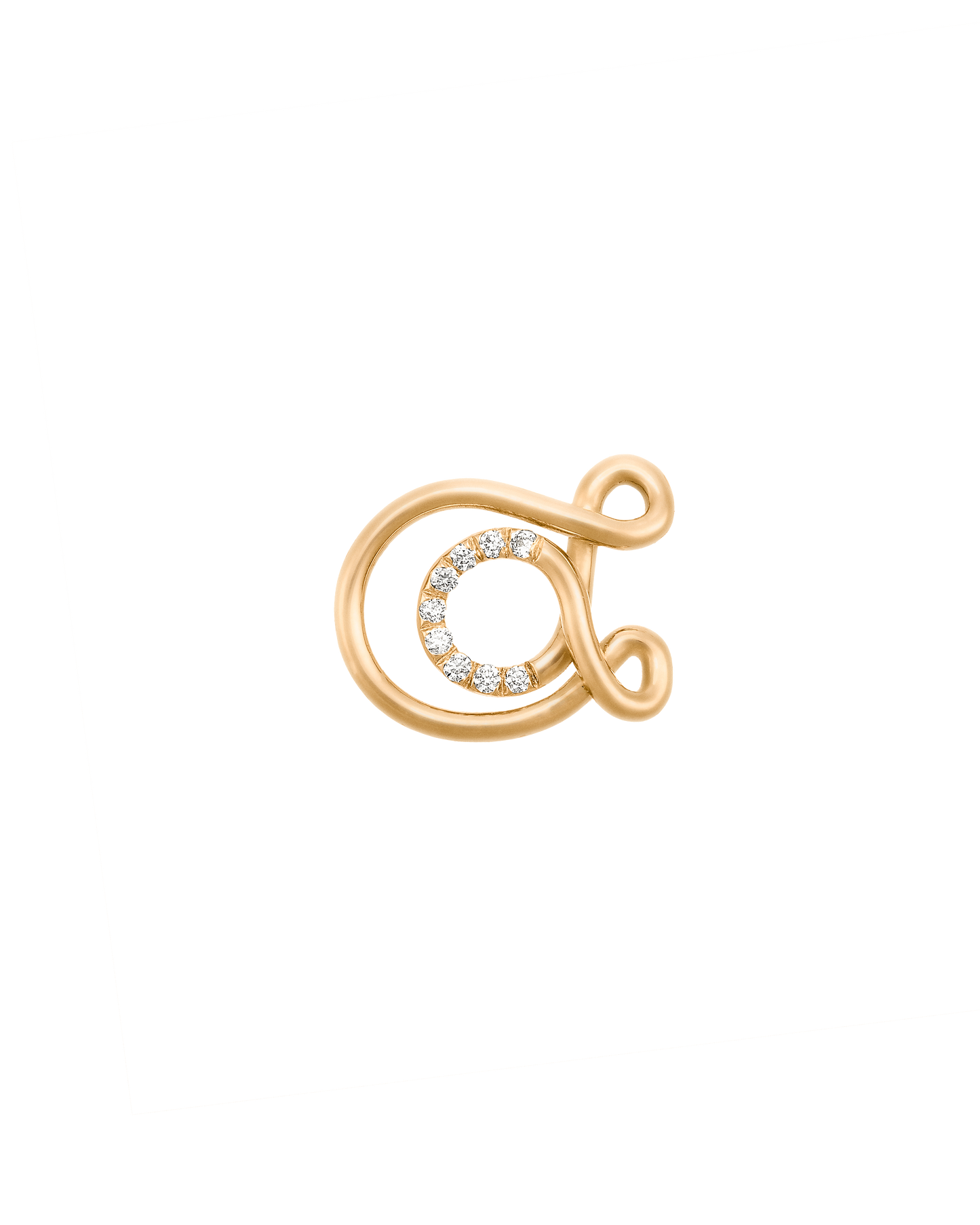 COLLIER ALPHABET A OR JAUNE ET OR JAUNE