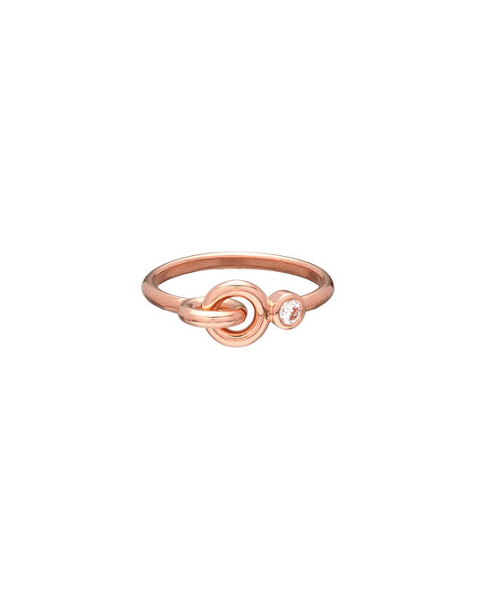 Bague Twin Diamant 0.1ct FVS