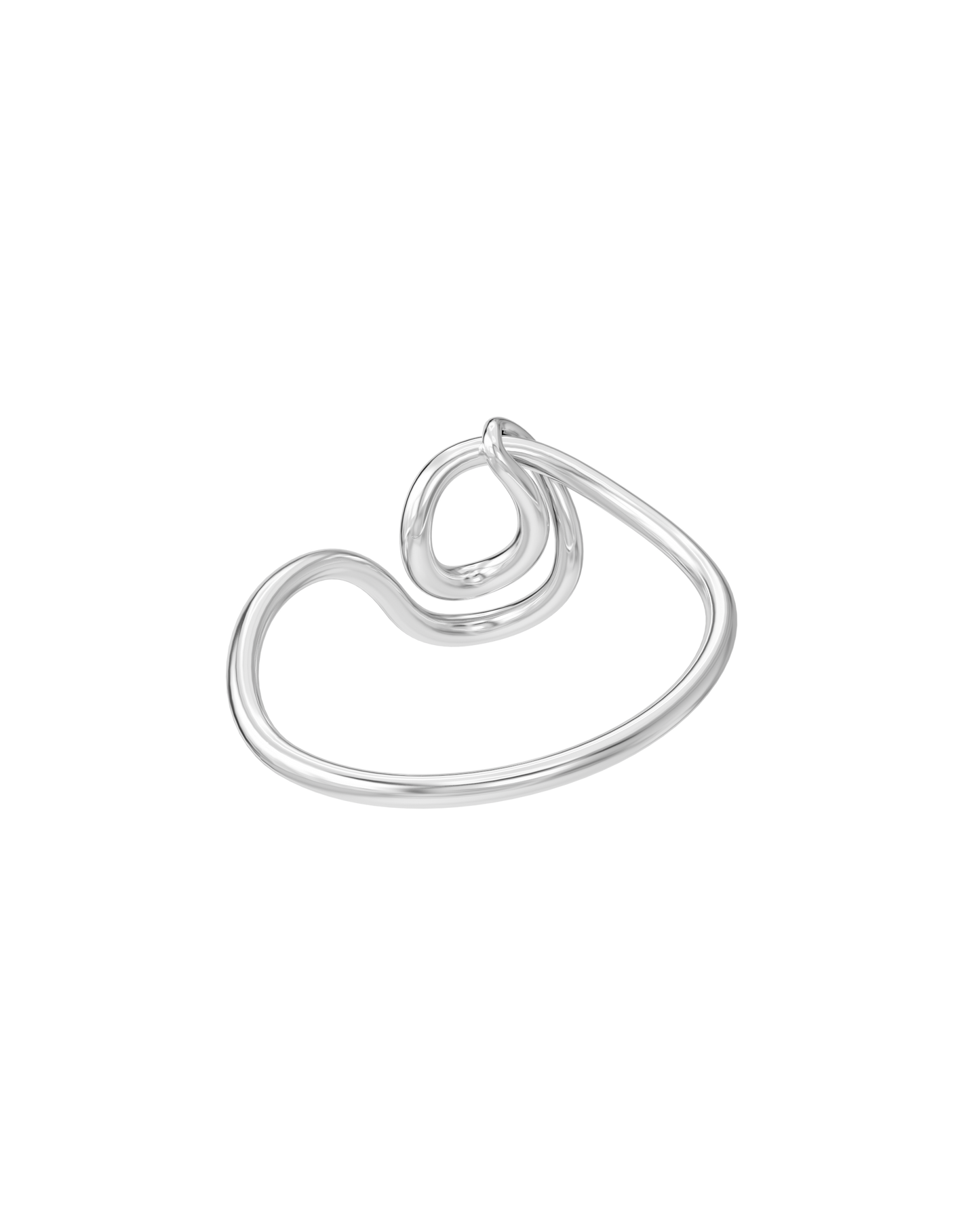 BRACELET LASSO ARGENT