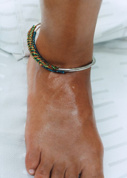 BRACELET DE CHEVILLE ARGENT