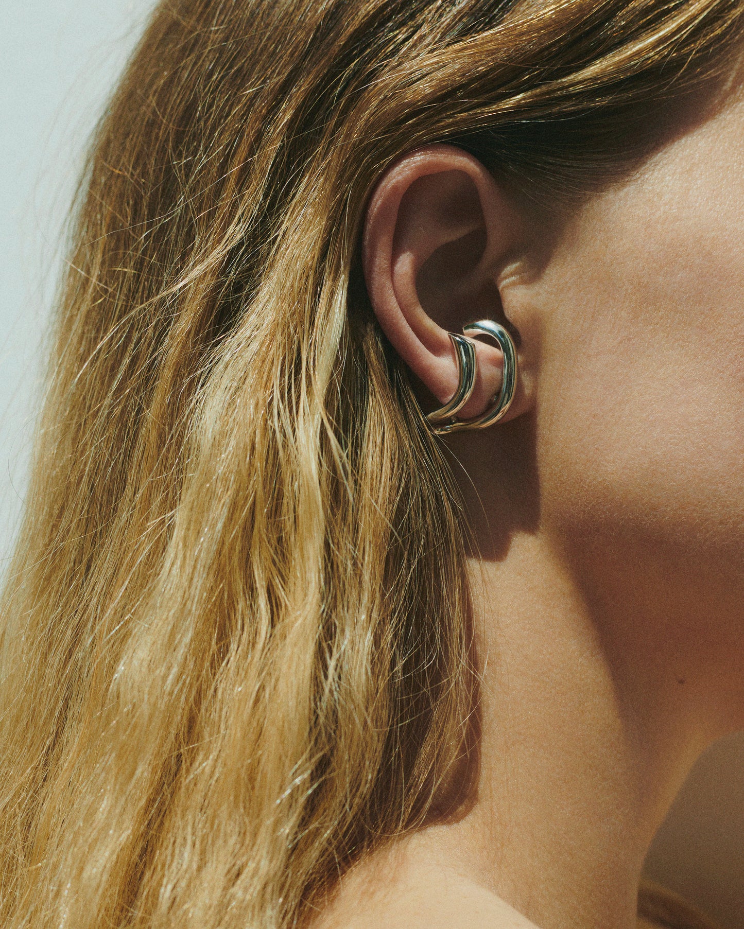BOUCLE D'OREILLE DALI ARGENT