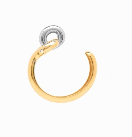 BRACELET SHACKLE VERMEIL & ARGENT