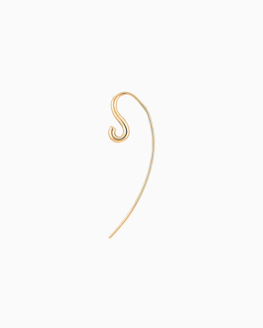 BOUCLE D'OREILLE HOOK SMALL VERMEIL