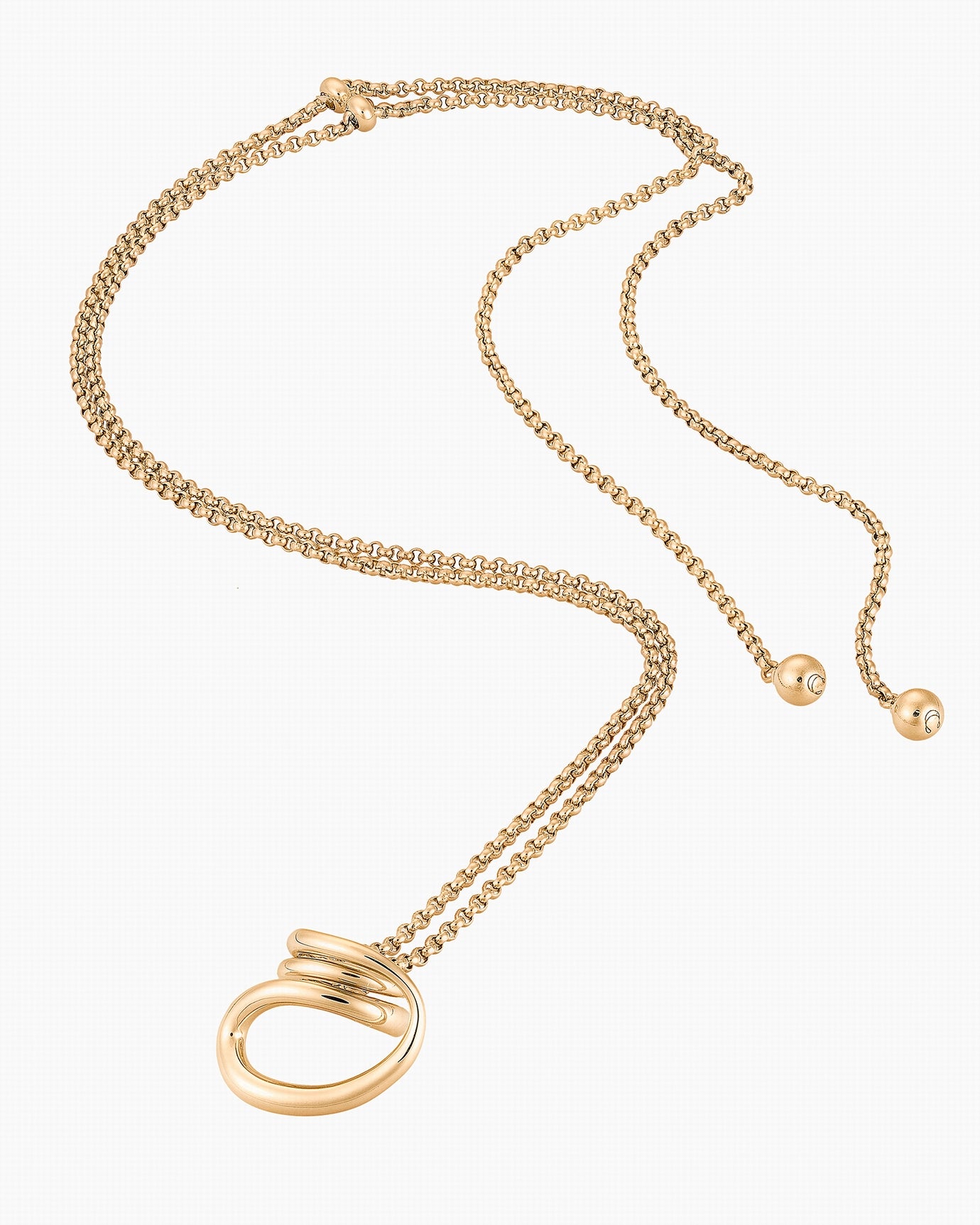 PENDENTIF PETIT ROUND TRIP VERMEIL