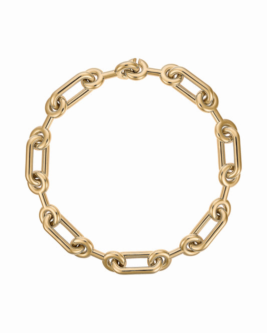COLLIER MAXI BINARY CHAIN VERMEIL