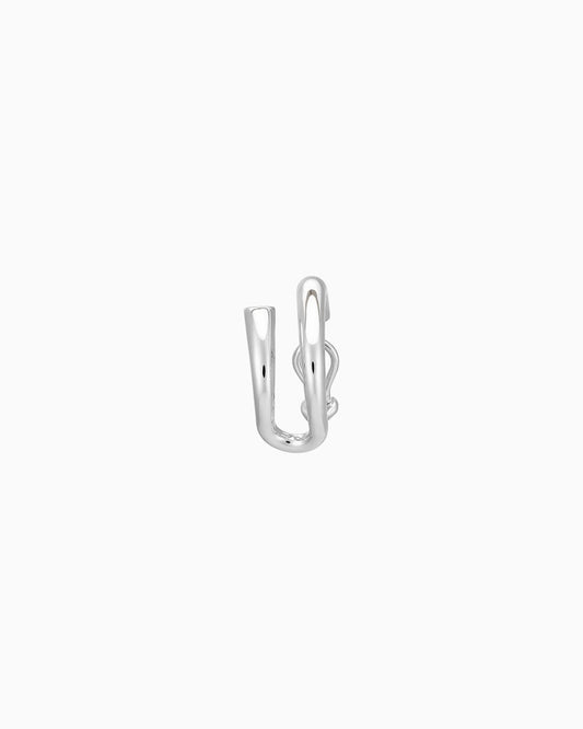 BOUCLE D'OREILLE DALI ARGENT