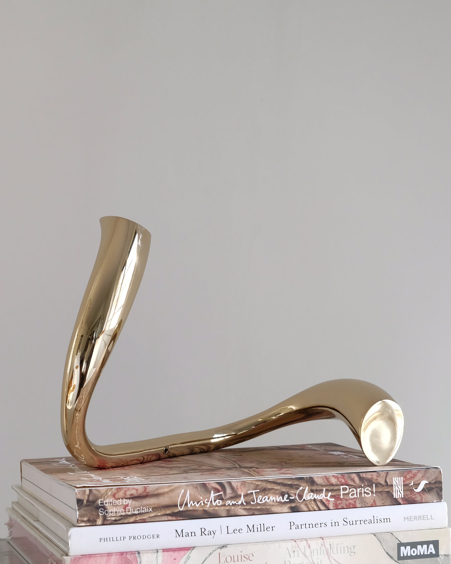 OBJET DOUBLE PALM BRONZE