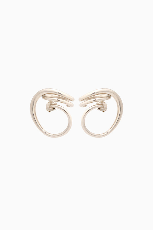 BOUCLES D'OREILLES ROUND TRIP ARGENT