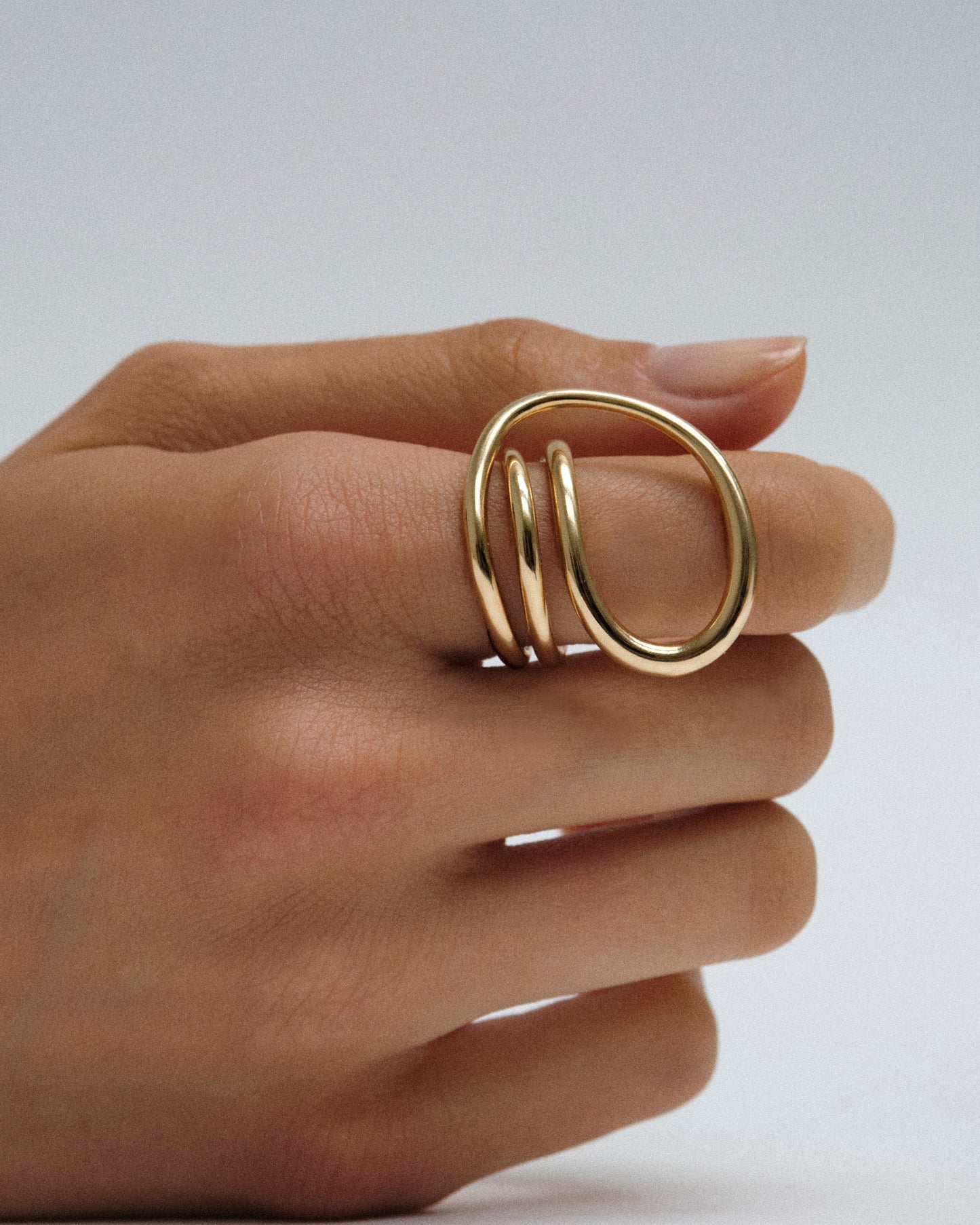 BAGUE ROUND TRIP OR JAUNE