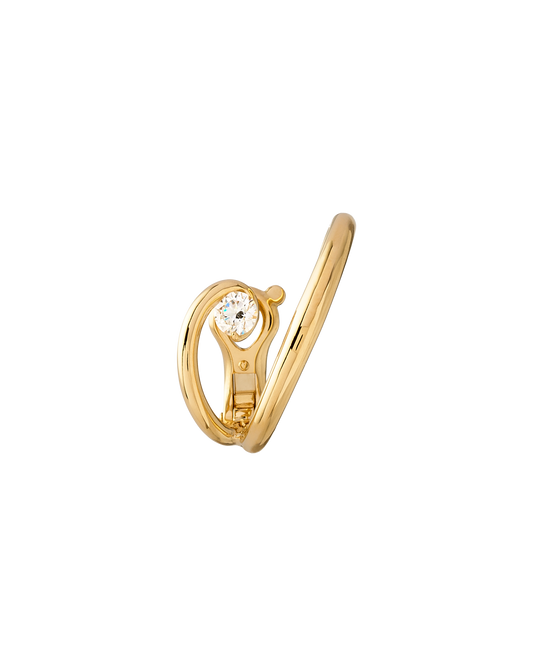 BO INNER SERTI SCULPTE UNITE OR JAUNE