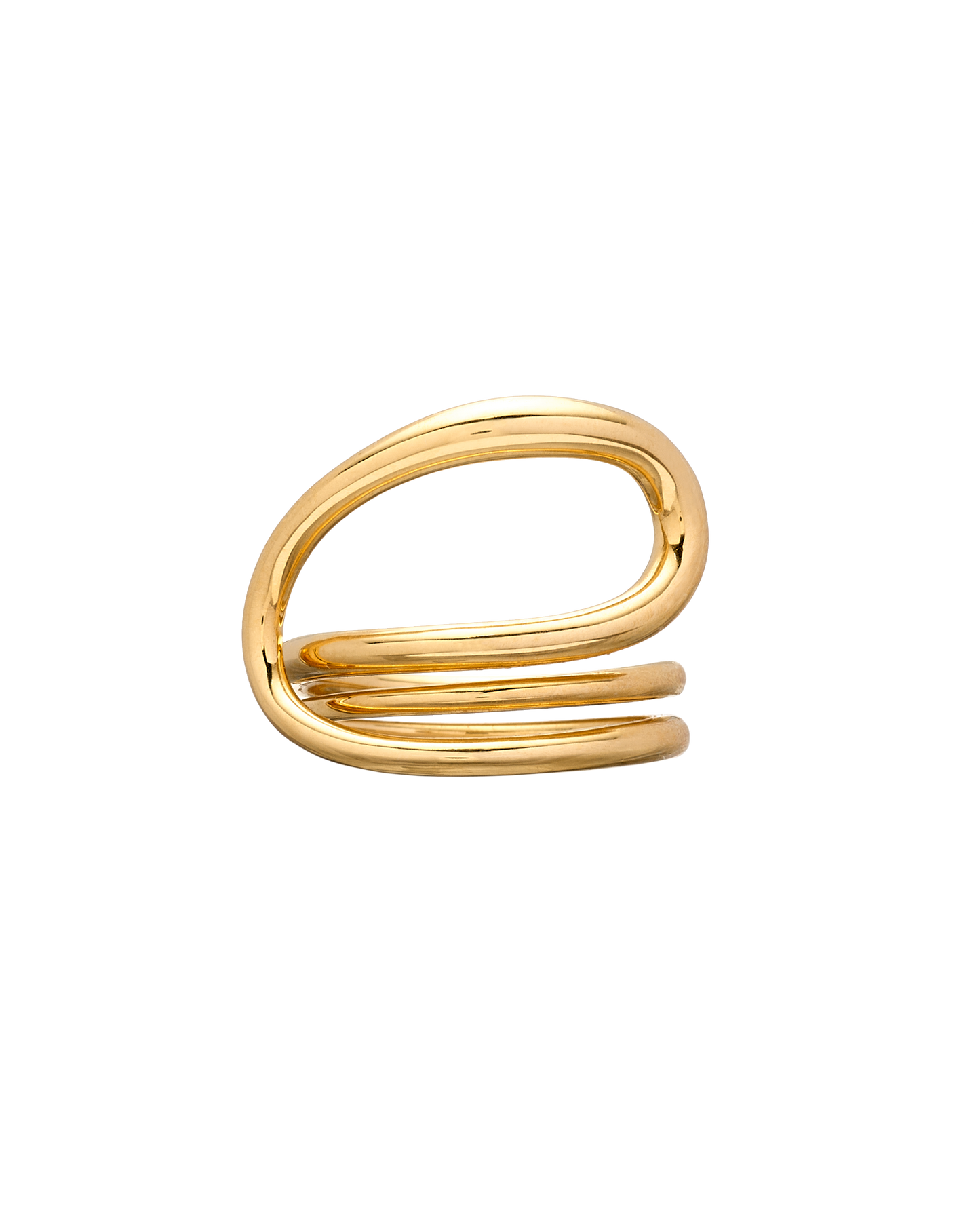 BAGUE PETIT ROUND TRIP OR JAUNE