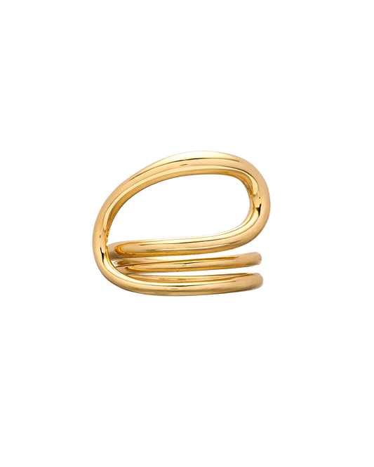 BAGUE PETIT ROUND TRIP OR JAUNE