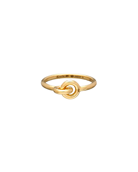 BAGUE TWIN OR JAUNE