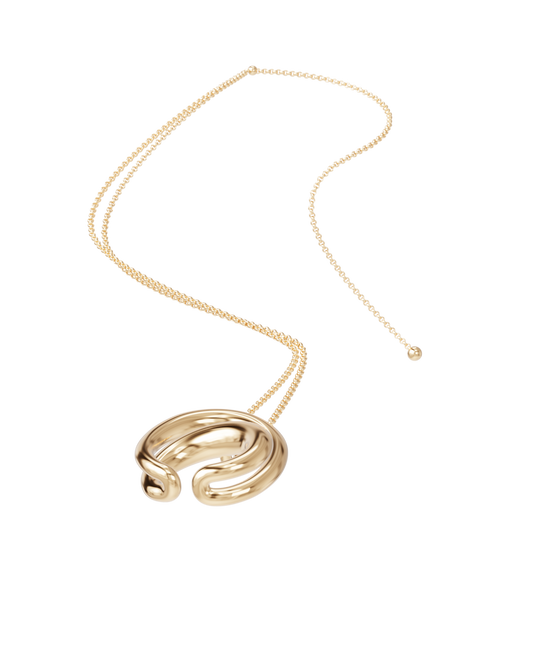 COLLIER INITIAL VERMEIL