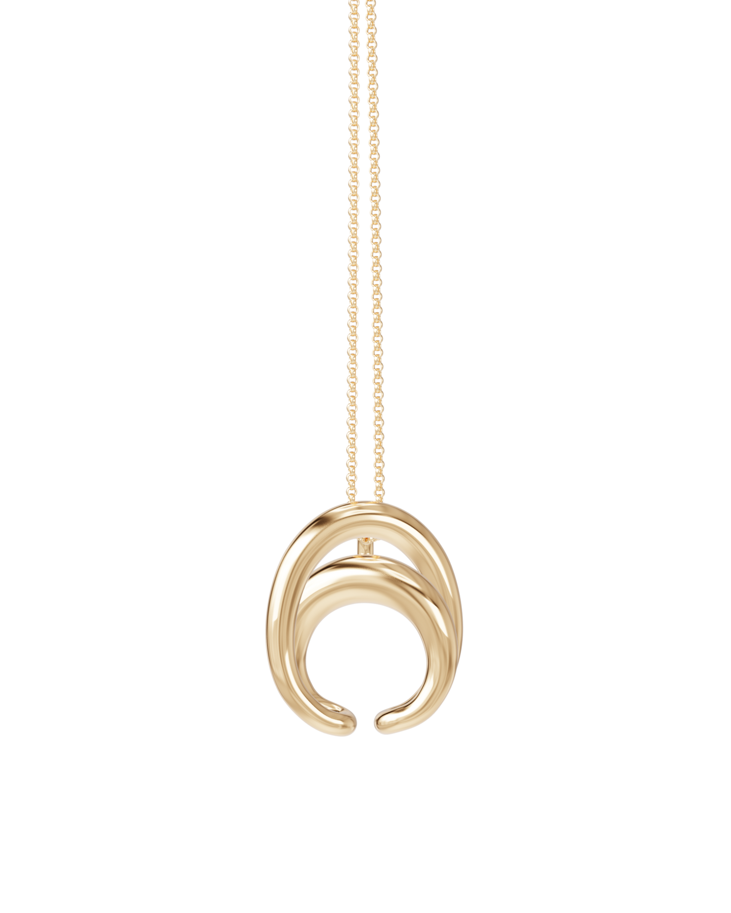 COLLIER INITIAL  VERMEIL