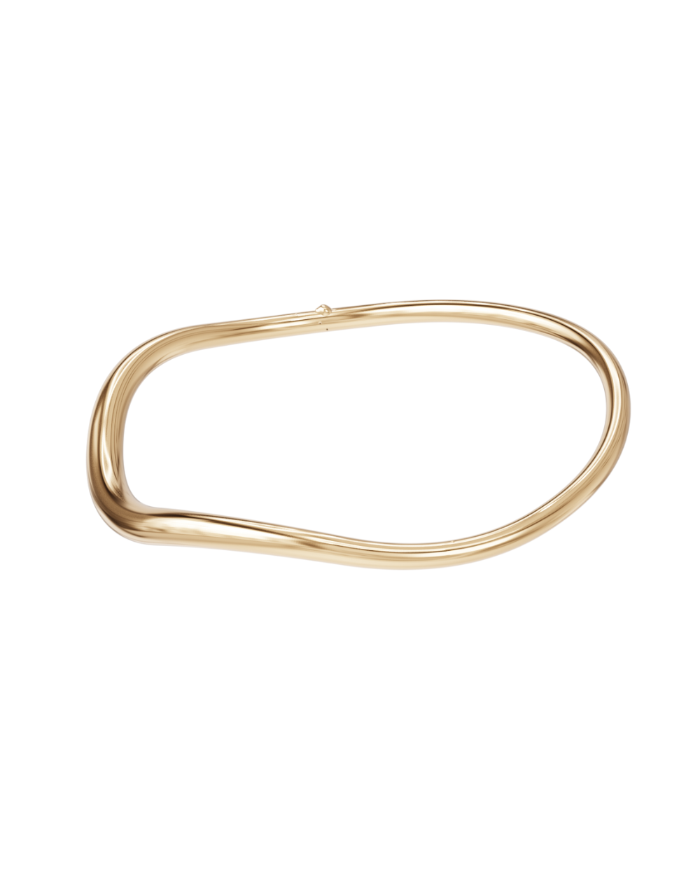 COLLIER WAVE VERMEIL