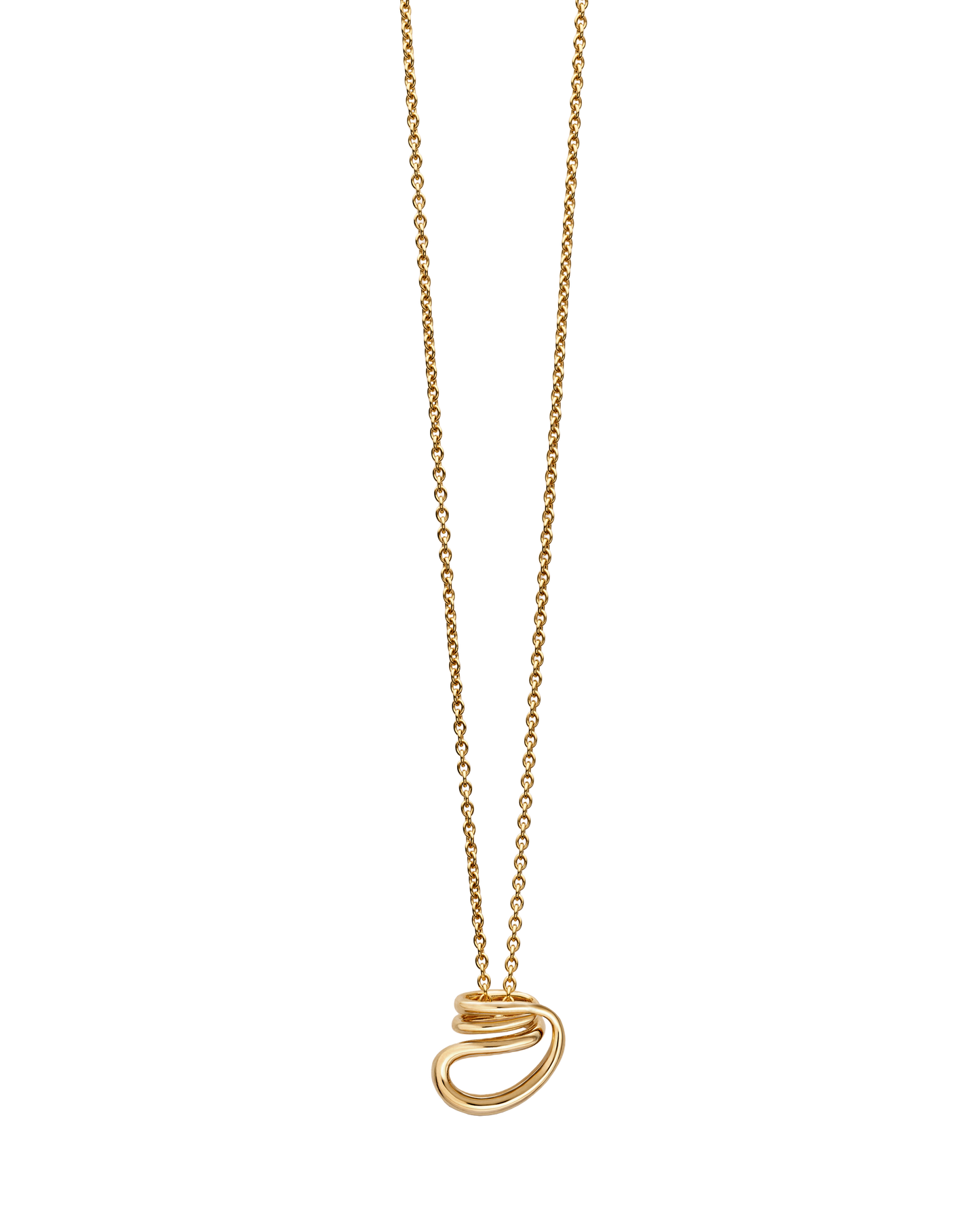 COLLIER PETIT ROUND TRIP  OR JAUNE