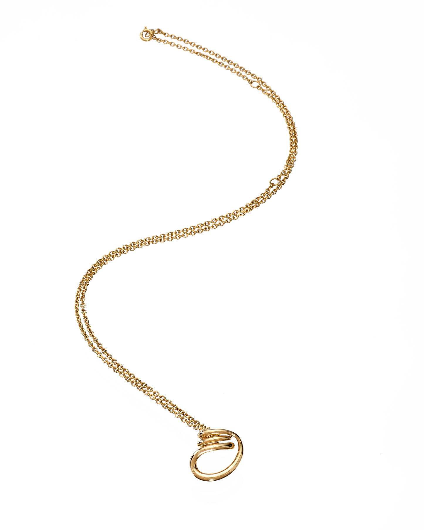 COLLIER PETIT ROUND TRIP  OR JAUNE