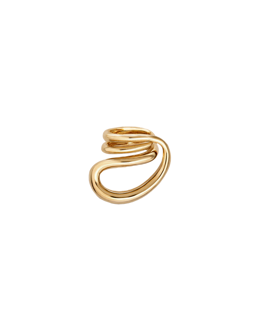 PENDENTIF PETIT ROUND TRIP  OR JAUNE