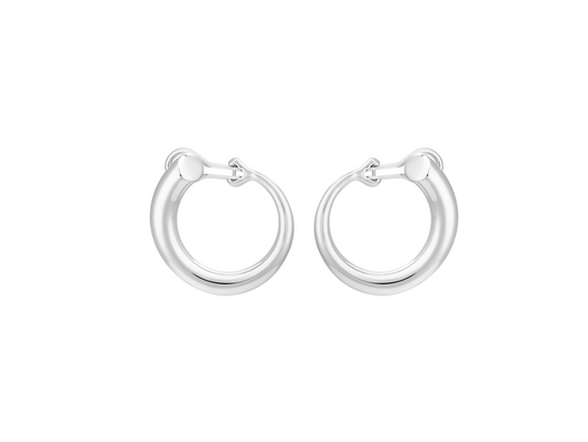 BOUCLES D'OREILLES MONIE L ARGENT