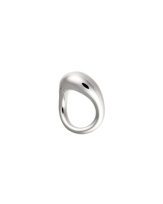 BAGUE LIPS ARGENT