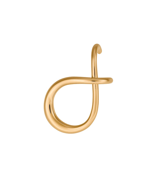 BOUCLE D'OREILLE CRISS CROSS VERMEIL