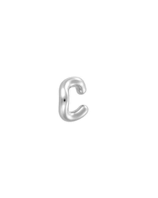 BO CUFF WAVE ARGENT