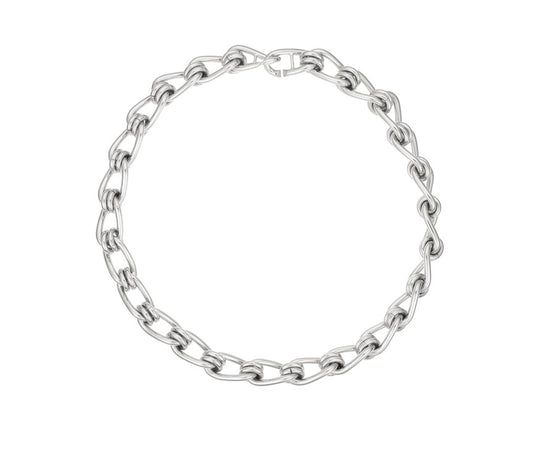 COLLIER CHAINE LINC ARGENT