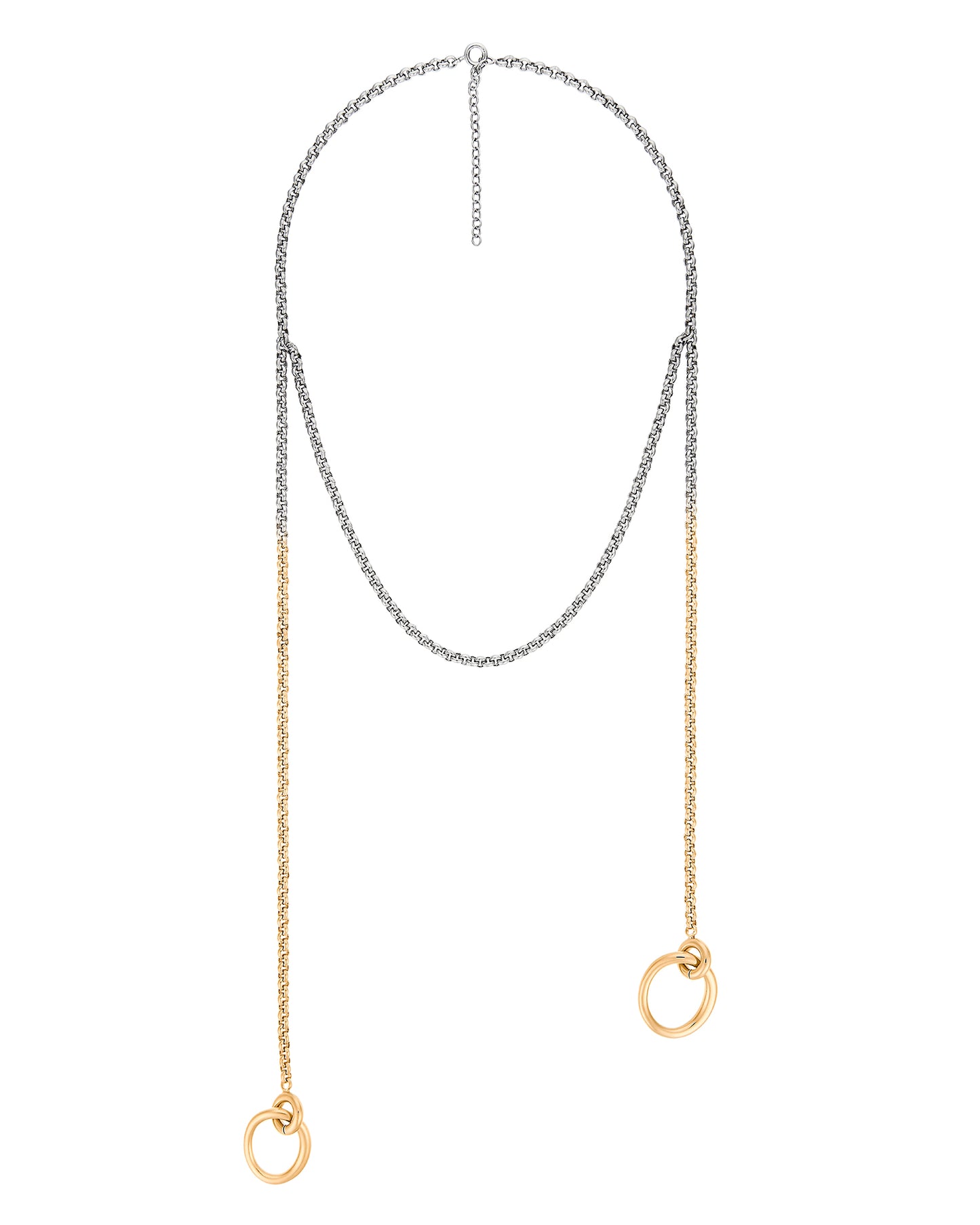 COLLIER MINI SYMI VERMEIL & ARGENT