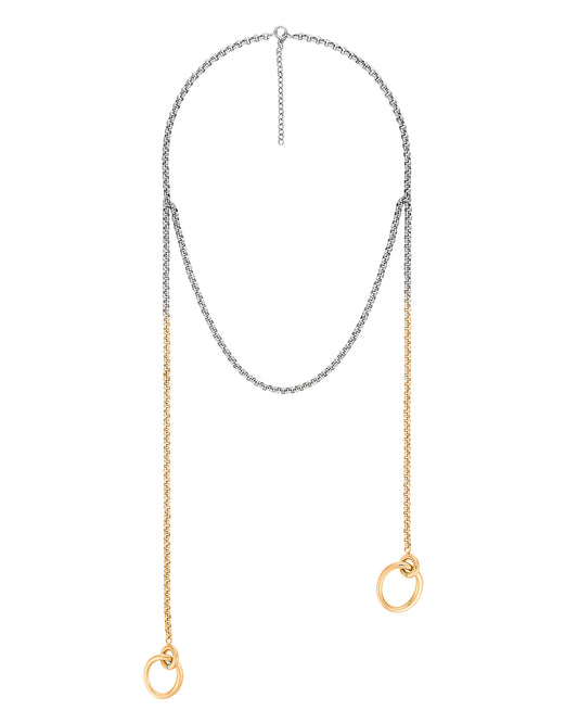 COLLIER MINI SYMI VERMEIL & ARGENT