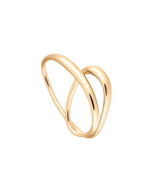 BAGUE HEART VERMEIL