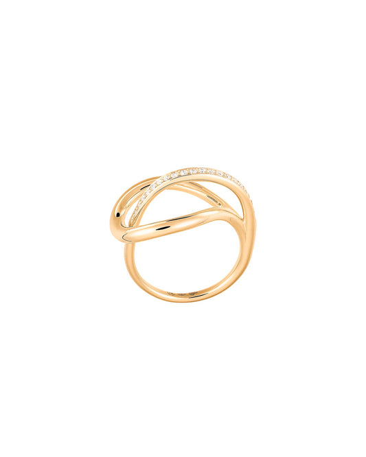 BAGUE PETIT LOOPING OR JAUNE