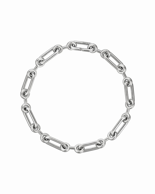 ORIGINAL BINARY CHAIN - LONG ARGENT