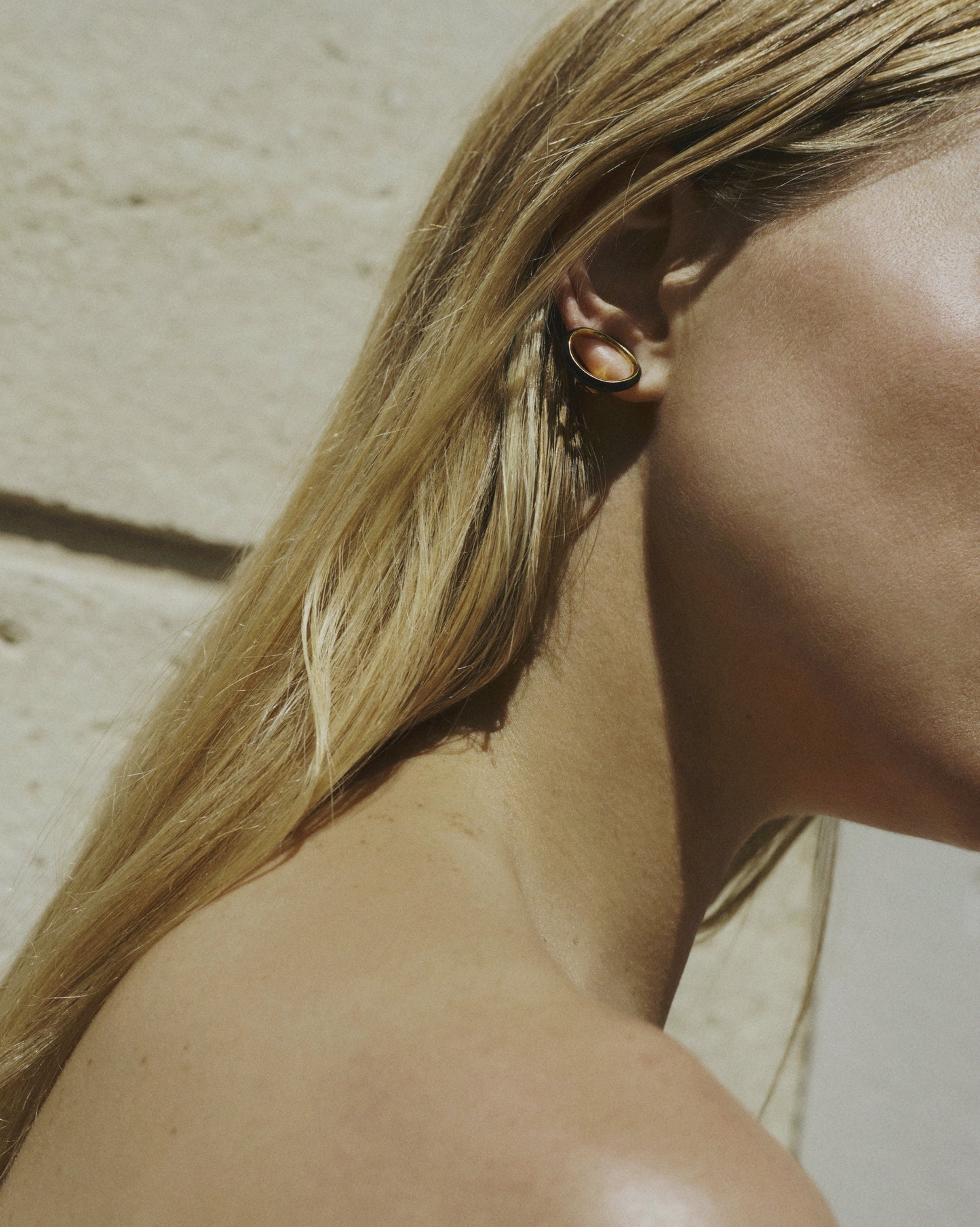 BOUCLES D'OREILLES NAHO M NOIR NOIR
