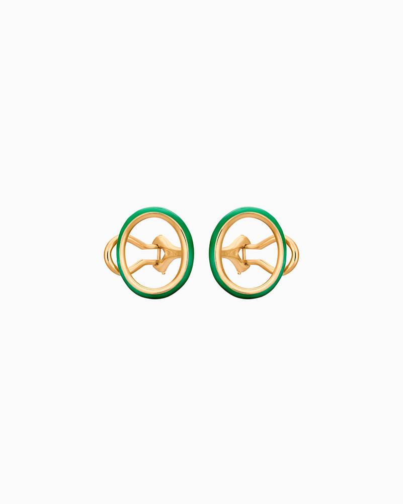 BOUCLES D'OREILLES NAHO S VERT VERT