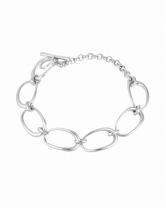 COLLIER CHAÎNE TURTLE ARGENT