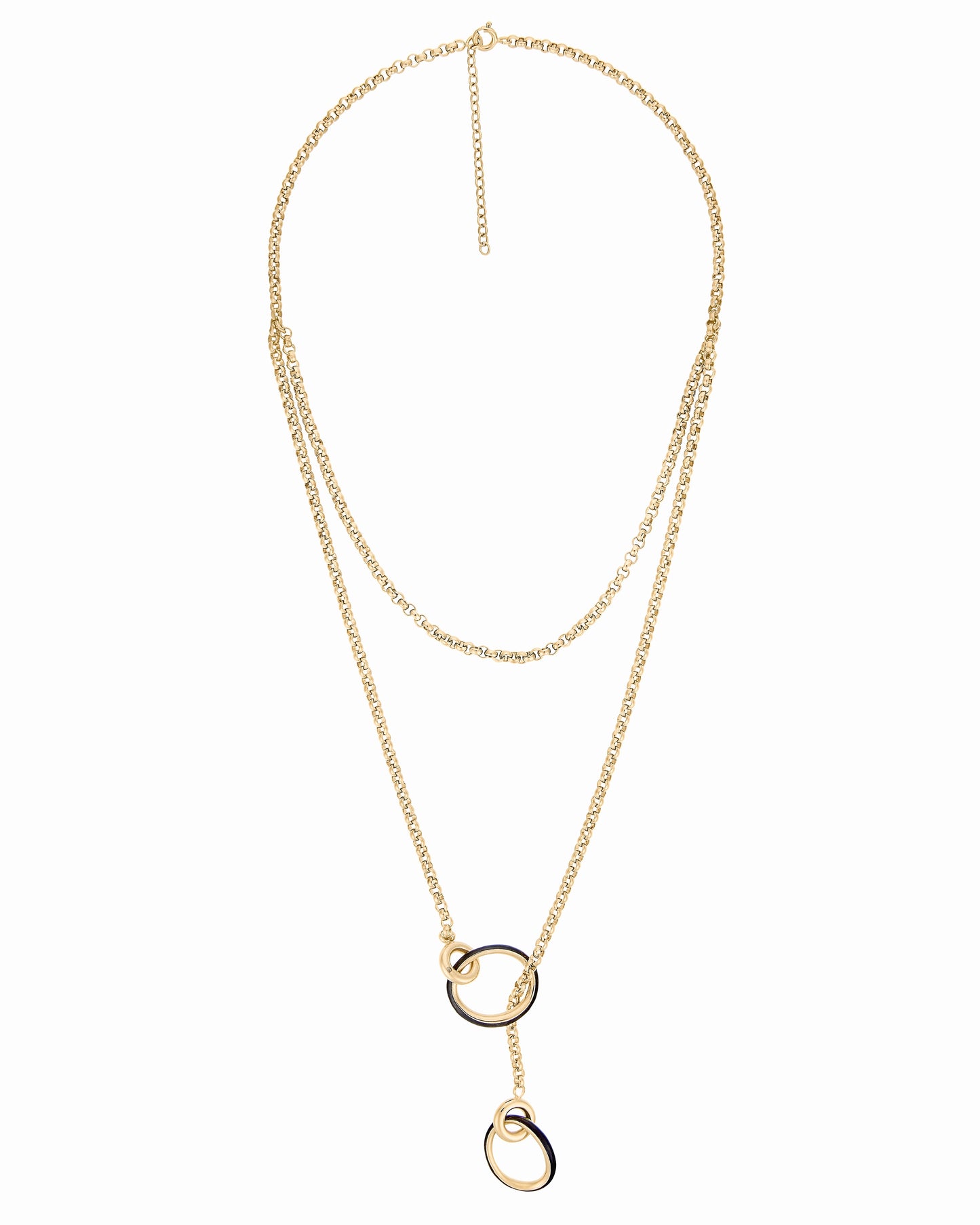 COLLIER MINI SYMI LAQUÉ NOIR