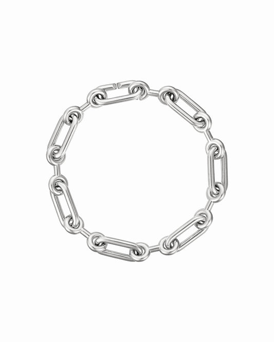 BRACELET PETIT BINARY CHAIN ARGENT