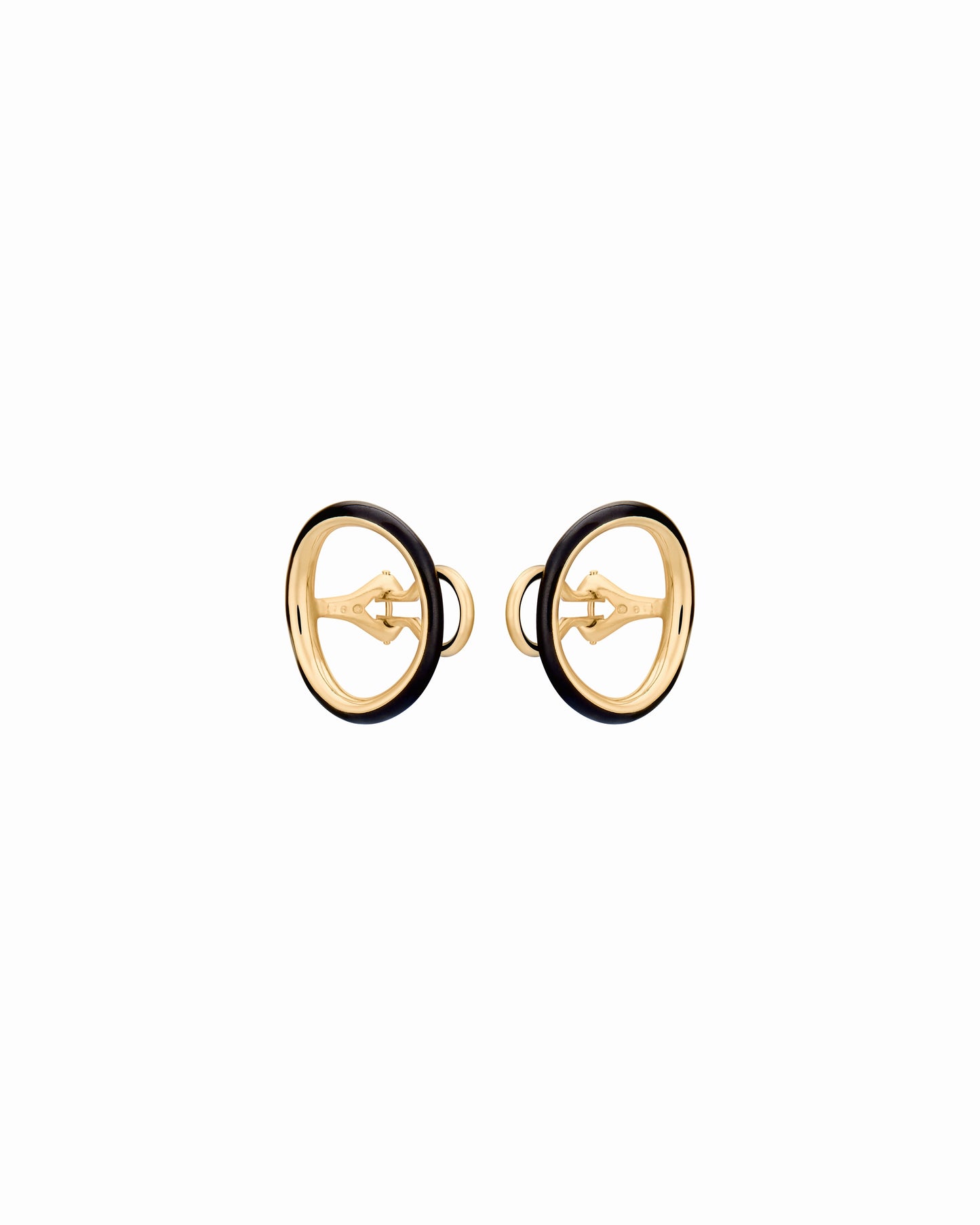 BOUCLES D'OREILLES NAHO M NOIR NOIR