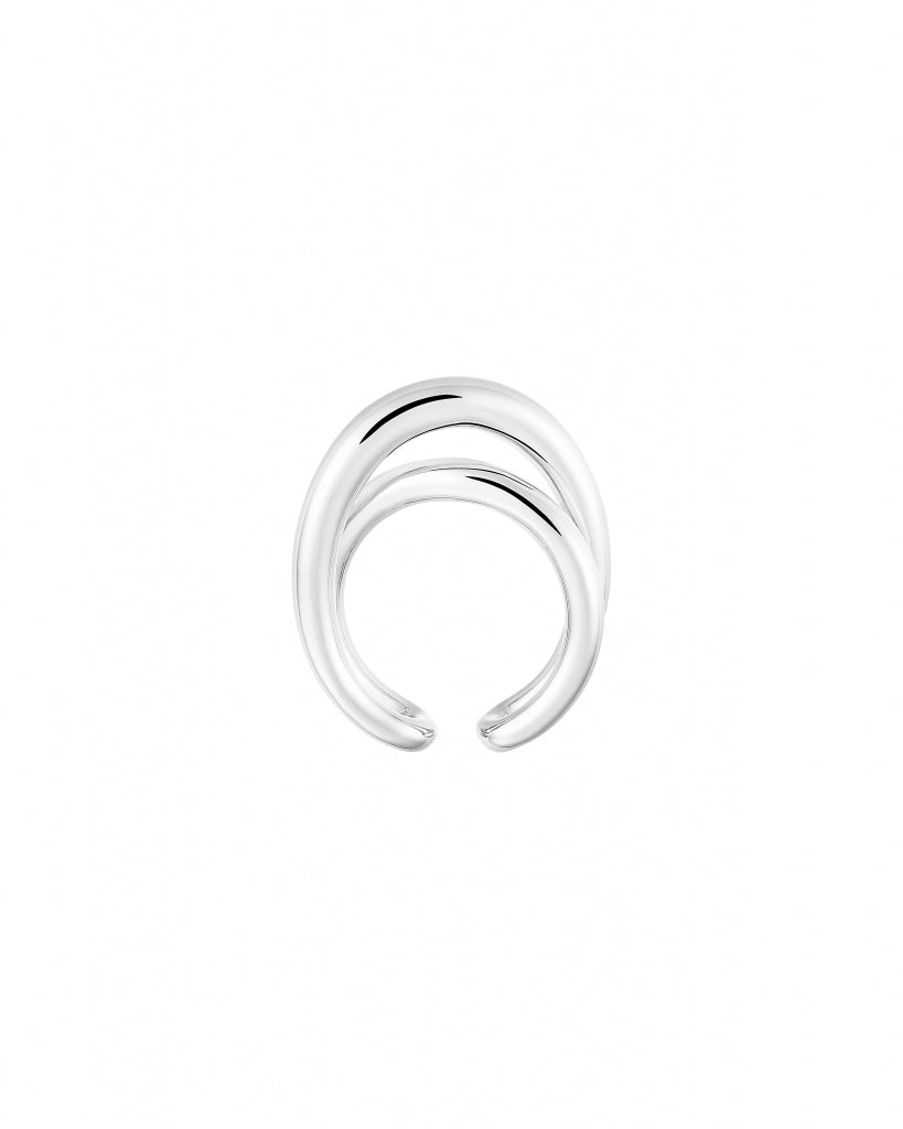 BAGUE INITIAL ARGENT