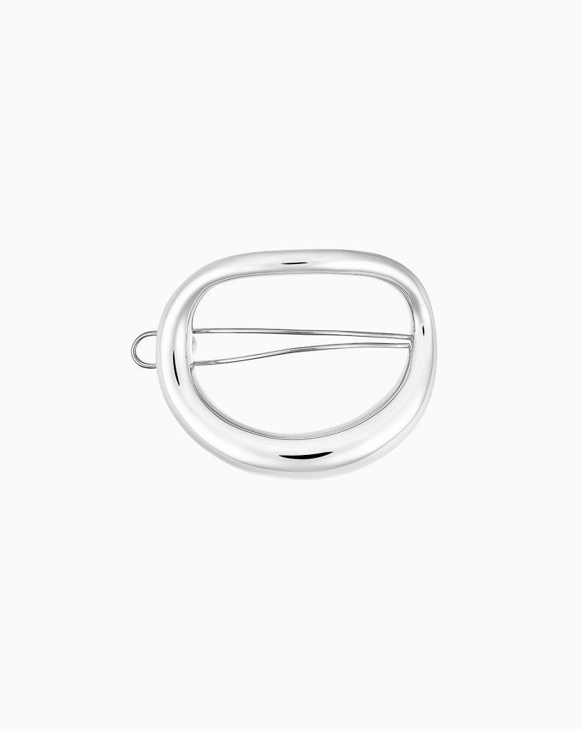 BARRETTE TURTLE ARGENT