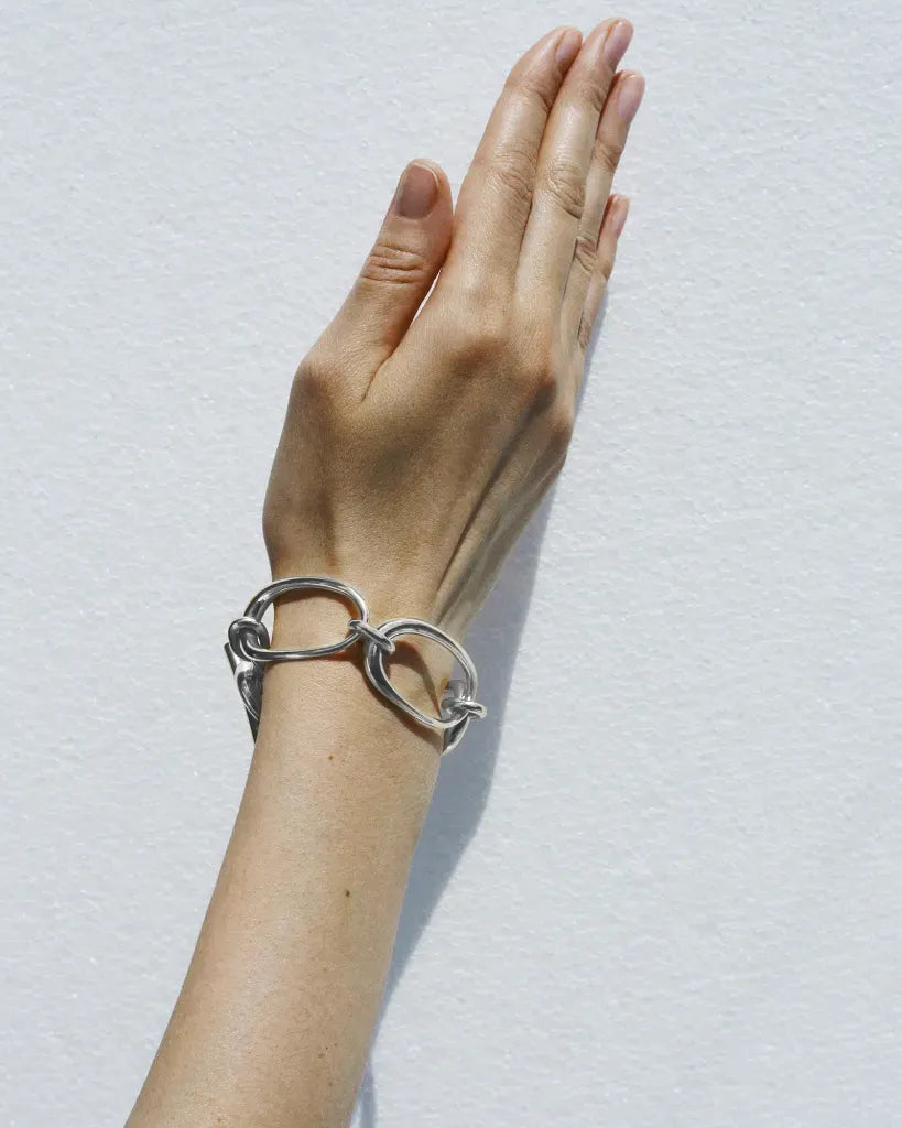 BRACELET CHAÎNE TURTLE ARGENT