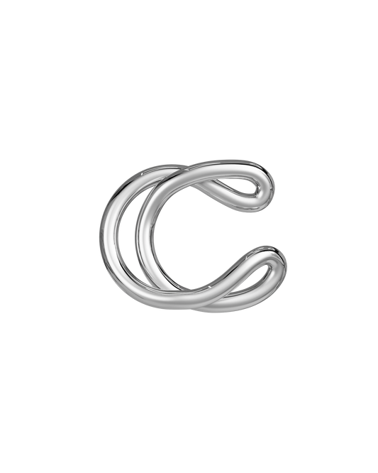 COLLIER ALPHABET C ARGENT