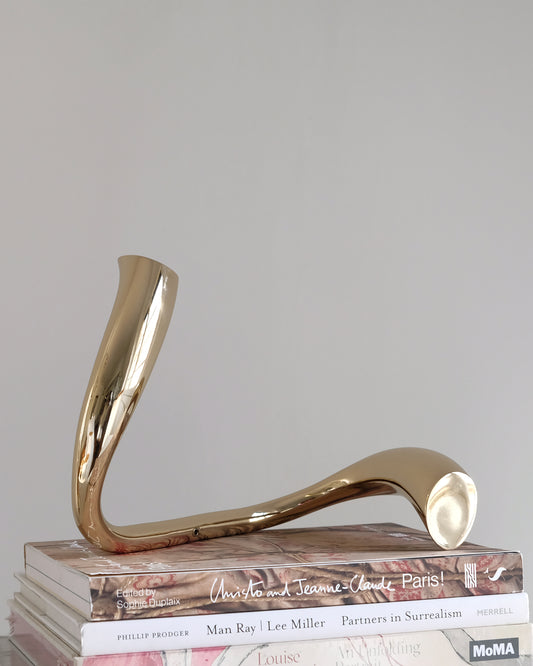 OBJET DOUBLE PALM BRONZE