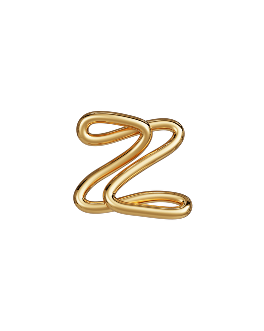 COLLIER ALPHABET Z VERMEIL